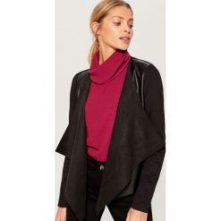 Żakiet z szerokimi klapami - Czarny. Żakiety damskie marki Mohito. Za 119.99 zł.