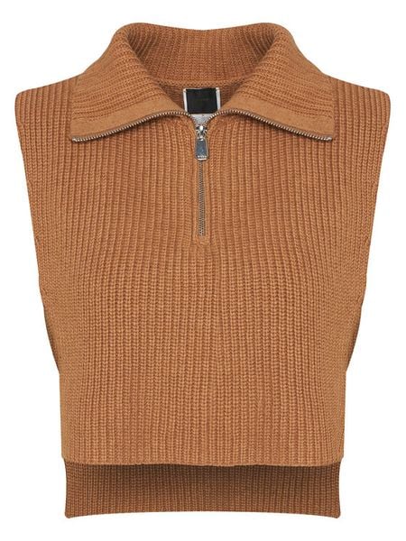 PINKO Komin Cipro 105994 A2Z4 Brązowy. Brązowe czapki i kapelusze damskie Pinko, bez wzorów, z wiskozy. Za 509.99 zł.