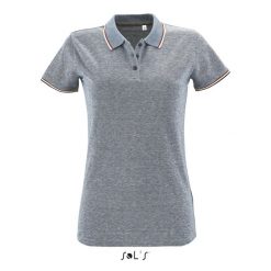 Damska koszulka polo Sol's Paname. Niebieskie koszulki sportowe damskie SOL'S, m, bez wzorów, z materiału, bez kołnierzyka, bez ramiączek. Za 103.00 zł.