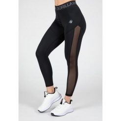 Osseo Leginsy - Czarny. Czarne legginsy damskie GORILLA WEAR, bez wzorów, na fitness i siłownię. Za 233.00 zł.