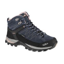 Buty trekkingowe damskie, CMP Rigel Mid. Czerwone obuwie sportowe damskie CMP, bez wzorów, z materiału, trekkingowe. Za 591.00 zł.