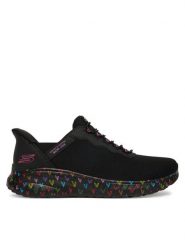 Skechers Sneakersy BOBS Sport Squad Chaos 117249/BBK Czarny. Czarne obuwie sportowe damskie Skechers, bez wzorów, z materiału. Za 359.99 zł.