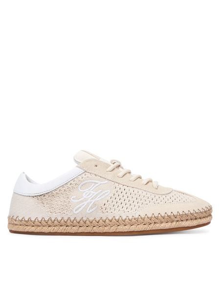 Tommy Hilfiger Espadryle Th Heritage Rope Sneaker FW0FW09406 Beżowy. Brązowe espadryle damskie Tommy Hilfiger, bez wzorów, z materiału, bez obcasa, bez zapięcia. Za 449.99 zł.
