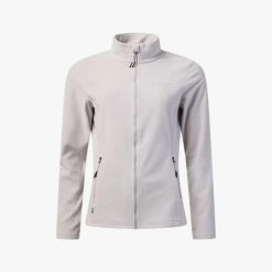 Bluza Polarowa Rozpinana Wędrówki Kobieta Lofoten Elastyczny W Cztery Strony. Szare bluzy damskie SWEDEMOUNT, m, bez wzorów, z materiału, bez kaptura. Za 199.99 zł.