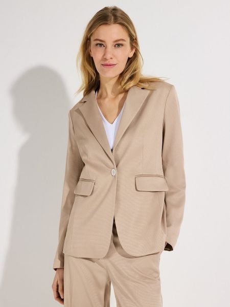 More & More Marynarka Kobiety beżowy, 36. Brązowe żakiety damskie More & More, bez wzorów, eleganckie. Za 479.95 zł.