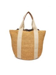 Barbour Torebka Lily Beach LBA0467BE11 Beżowy. Brązowe torebki do ręki damskie Barbour, bez wzorów, bez dodatków. Za 659.99 zł.