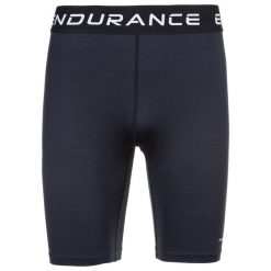 Szorty Endurance Power. Czarne krótkie spodenki sportowe męskie Endurance, m, bez wzorów, do biegania. Za 135.50 zł.