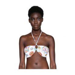 Desigual Góra Od Bikini Jules Xl Biały. Białe bikini damskie marki Desigual. W wyprzedaży za 116.00 zł.