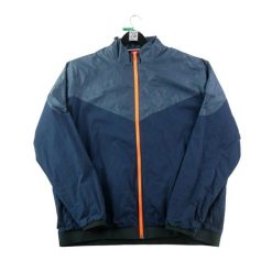 Second life - Kurtka dresowa męska - Stan bardzo dobry. Niebieskie kurtki męskie Nike, m, bez wzorów, z dresówki, na fitness i siłownię. Za 164.76 zł.