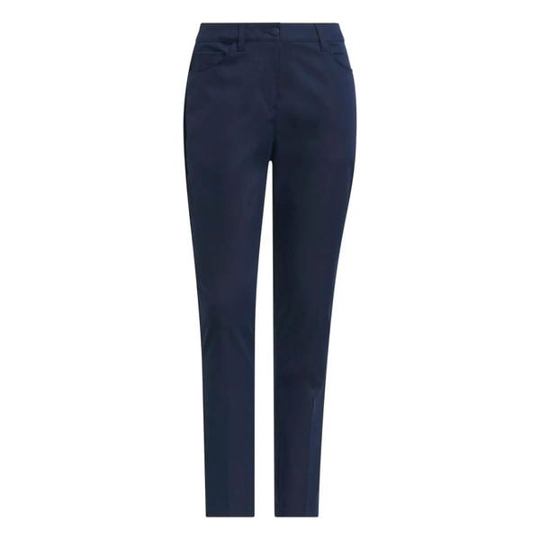 Spodnie damskie adidas Ultimate365. Niebieskie spodnie materiałowe damskie Adidas, bez wzorów, z materiału. Za 425.35 zł.