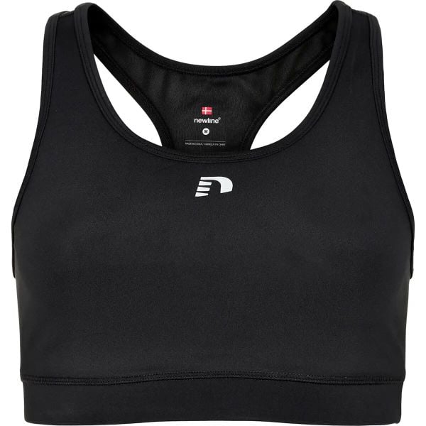 Biustonosz dla kobiet Newline essential top. Czarne biustonosze Newline, bez wzorów. Za 236.50 zł.