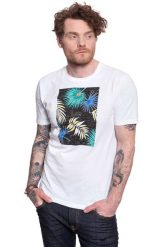 LEE BOTANICAL PRINT TEE BLACK L61IFE01 112113870. Czarne koszulki sportowe męskie Lee, l, bez wzorów, z bawełny, biznesowe, bez kołnierzyka. Za 69.99 zł.