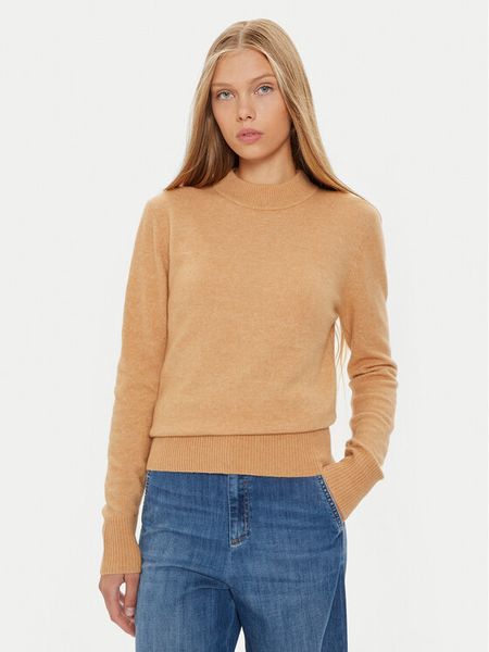 Marella Sweter Snodo 2423366092 Brązowy Regular Fit. Brązowe swetry damskie Marella, s, bez wzorów, z wełny, bez kołnierzyka, bez ramiączek, bez kaptura. Za 689.99 zł.