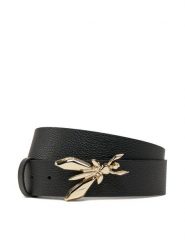 Patrizia Pepe Pasek Damski CW0471/L001-K118 Czarny. Czarne paski damskie Patrizia Pepe, bez wzorów, ze skóry. Za 309.99 zł.