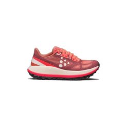 Damskie buty do biegania Craft Xplor 2. Czerwone obuwie sportowe damskie Craft, bez wzorów, z materiału, do biegania. Za 766.75 zł.