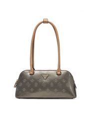 Guess Torebka HWTV94 96080 Srebrny. Szare torebki do ręki damskie Guess, z aplikacjami, ze skóry, bez dodatków. Za 329.99 zł.
