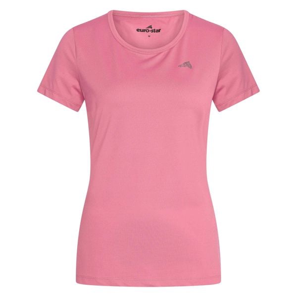 Damska koszulka do jazdy konnej Euro-Star Enya. Czerwone koszulki sportowe damskie EURO-STAR, bez wzorów, bez kołnierzyka, bez ramiączek, do jazdy konnej. Za 272.00 zł.