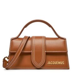 Torebka JACQUEMUS. Brązowe torebki do ręki damskie JACQUEMUS, bez wzorów, klasyczne, bez dodatków. Za 2,699.00 zł.