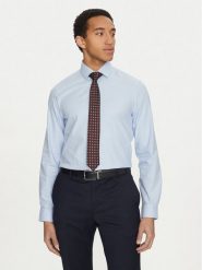 BOSS Krawat H-Tie 50532253 Brązowy. Brązowe krawaty i muchy Boss, bez wzorów, z syntetyku. Za 189.99 zł.