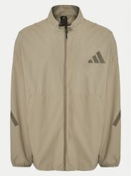 Adidas Bluza Z.N.E. Woven JN9028 Beżowy Regular Fit. Brązowe bluzy męskie Adidas, m, bez wzorów, z syntetyku, bez kaptura. Za 399.99 zł.