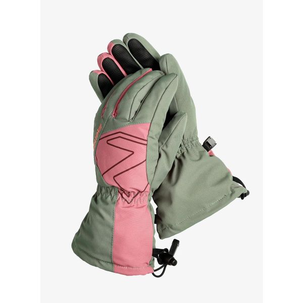 Rękawiczki dziecięce Ziener Laval AS AW Junior. Zielone rękawiczki dziecięce Ziener, bez wzorów. Za 130.99 zł.