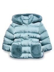 Abel & Lula Kurtka zimowa 5821 Zielony Regular Fit. Zielone buty zimowe dziewczęce Abel & Lula, bez wzorów, z syntetyku, bez zapięcia. Za 359.99 zł.