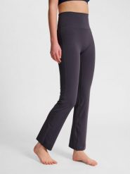 Spodnie legginsy z wysokim stanem dla kobiet Hummel. Brązowe bielizna termoaktywna damska Hummel, m, bez wzorów, z elastanu, bez ramiączek. Za 205.60 zł.