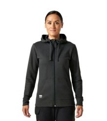 Bluza sportowa damska Helly Hansen Manchester Zip Hoodie. Czarne bluzy sportowe damskie Helly Hansen, l, bez wzorów, z bawełny, bez kaptura. Za 120.99 zł.