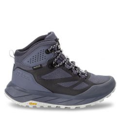 Trekkingi Jack Wolfskin. Szare obuwie sportowe damskie Jack Wolfskin, trekkingowe. Za 789.99 zł.