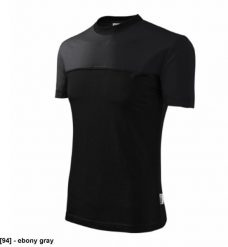 Colormix 109 - ADLER - Koszulka unisex, 200 g/m2, 100% bawełna, - ebony gray L. Szare t-shirty damskie Malfini, l, bez wzorów, z bawełny, bez kołnierzyka. Za 43.87 zł.