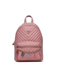 Guess Plecak J4RZ17 WFZL0 Różowy. Czerwone torby i plecaki dziecięce Guess, ze skóry. Za 239.99 zł.