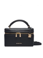MICHAEL Michael Kors Torebka 32S6GQ1C0L Czarny. Czarne torebki do ręki damskie MICHAEL Michael Kors, bez wzorów, ze skóry, bez dodatków. Za 703.99 zł.
