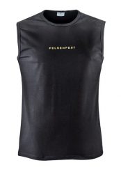 Tank-top Męski Only Way is Up. Czarne t-shirty męskie FELSENFEST, m, bez wzorów, z materiału, sportowe, bez kołnierzyka. Za 139.99 zł.