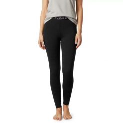 Damskie legginsy termoaktywne ze 100% wełny merynosów - Bjork 210. Czarne legginsy damskie FJORK MERINO, xs, bez wzorów, z wełny. W wyprzedaży za 249.00 zł.