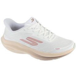 Buty do biegania damskie, Slip-Ins: SKX Aero Pulse. Białe obuwie sportowe damskie Skechers, bez wzorów, sportowe, bez zapięcia. Za 483.50 zł.