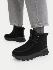 G-Star Raw Trzewiki CEO-YSH25D02-5 Czarny. Czarne botki damskie G-Star, ze skóry, retro, bez obcasa, na płaskiej podeszwie, bez zapięcia. Za 329.99 zł.
