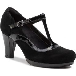 Półbuty CLARKS - Chorus Pitch 261290905 Black Combi. Czarne półbuty damskie Clarks, bez wzorów, z materiału, eleganckie, bez obcasa, na obcasie, bez zapięcia. W wyprzedaży za 189.00 zł.