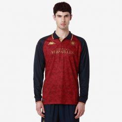 Koszulka z długim rękawem Third FC Versailles 78 2024/25. Czerwone koszulki sportowe męskie Kappa, m, bez wzorów, bez kołnierzyka, bez ramiączek. Za 439.50 zł.