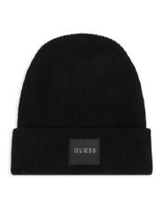 Guess Czapka AM9676 POL01 Szary ciemny. Szare rękawiczki męskie Guess, na zimę, z aplikacjami, z wiskozy. Za 194.99 zł.