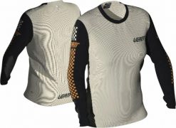 Bluza rowerowa damska Leatt Jersey MTB Enduro 4.0. Białe bluzy damskie LEATT, xs, bez wzorów, z bawełny, bez kaptura. Za 280.49 zł.