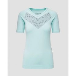 Koszulka biegowa damska X-Bionic Twyce Run Shirt SS Blue. Niebieskie koszulki sportowe damskie X Bionic, bez wzorów, rowerowe. W wyprzedaży za 280.00 zł.
