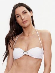 Pinko Góra od bikini 101048 A0S7 Biały. Białe bikini damskie Pinko, s, bez wzorów. Za 749.99 zł.
