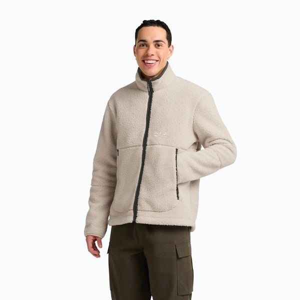 Bluza polarowa męska Jack Wolfskin Stone Lite. Brązowe bluzy męskie Jack Wolfskin, m, bez wzorów, z materiału, bez kaptura. Za 579.99 zł.
