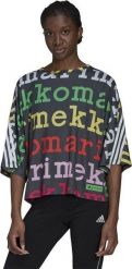 Adidas Koszulka adidas MMK Tee HG6327. T-shirty damskie Adidas, bez wzorów, bez kołnierzyka. Za 123.33 zł.