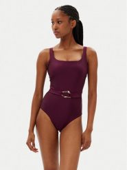 Hunkemöller Strój kąpielowy Costa 301262 Fioletowy. Fioletowe kostiumy jednoczęściowe damskie Hunkemöller, m, bez wzorów, z syntetyku. Za 149.99 zł.