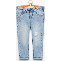 Spodnie jeansowe carrot - Niebieski. Jeansy dla chłopców Reserved. W wyprzedaży za 29.99 zł.