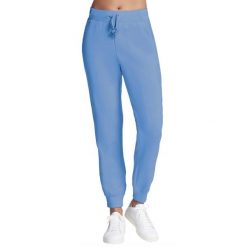 Spodnie sportowe damskie Skechluxe Elevate Jogger Pant. Niebieskie spodnie sportowe damskie Skechers, l, bez wzorów, z materiału, trekkingowe. Za 189.99 zł.