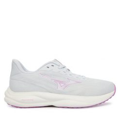 Buty do biegania Mizuno. Niebieskie obuwie sportowe damskie Mizuno, bez wzorów, do biegania. Za 429.99 zł.
