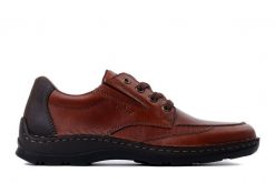 RIEKER 05315-24 brown, półbuty męskie. Brązowe półbuty na co dzień męskie Rieker, bez zapięcia. Za 272.93 zł.