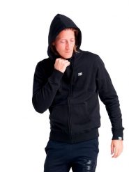 Bluza z bawełna z kaptur na czas wolny na co dzień. Zielone bluzy męskie LEONE 1947 APPAREL, m, bez wzorów, z bawełny, bez kaptura. Za 147.31 zł.